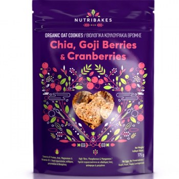 CHIA, GOJI BERRIES & CRANBERRIES